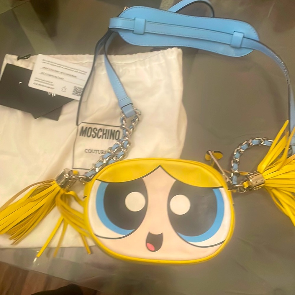 Moschino powerpuff girls crossbody purse